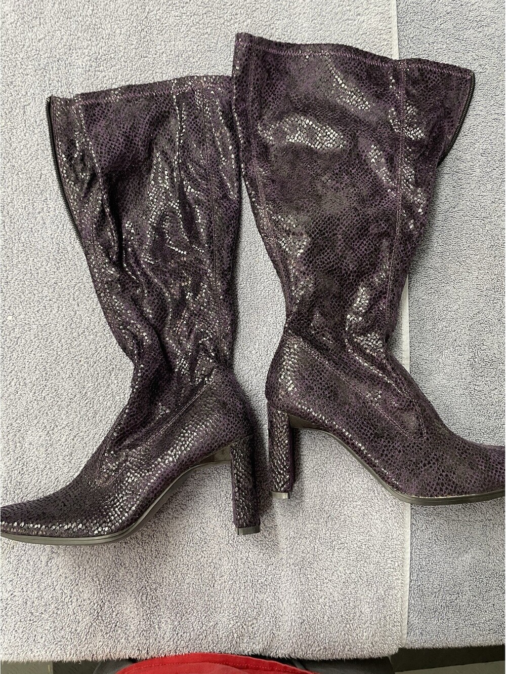 Chinese Laundry Purple Snake Skin Color